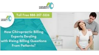 How Chiropractic Billing Experts Dealing with Rising Billing Questions from Patients