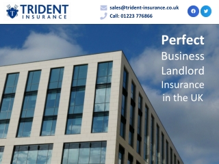 Perfect Business Landlord Insurance in the UK