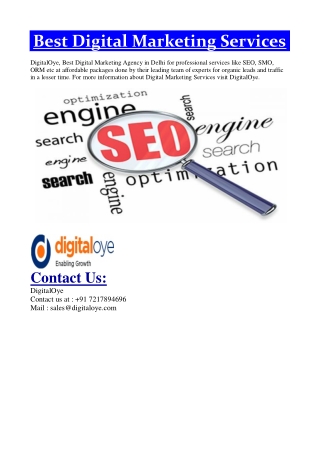 Digital Marketing Agency