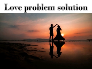 love problem solution