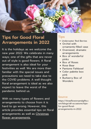 Tips for Good Floral Arrangements in 2022 (1)