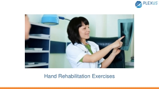 Hand Rehabilitation Exercises