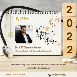 Happy New Year 2022 - Best Skin Clinic in Bangalore - Epiderma Clinic