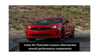 Come For Chevrolet Camaro Aftermarket Overall Performance Components