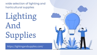 lightingandsupplies.com