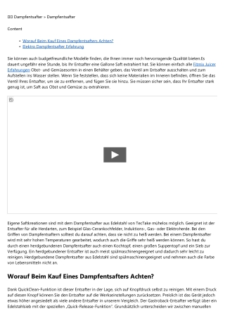 Fakten über Entsafter Schlauchgarnitur veröffentlicht   2020
