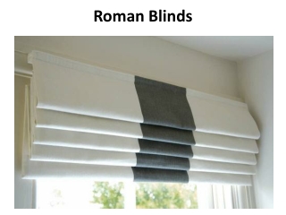 Roman Blinds