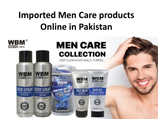 Imported Men Care products Online in Pakistan