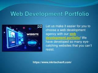 Web Development Portfolio