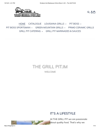 Smokers And Barbecues Online Store UK– The Grill Pit.IM