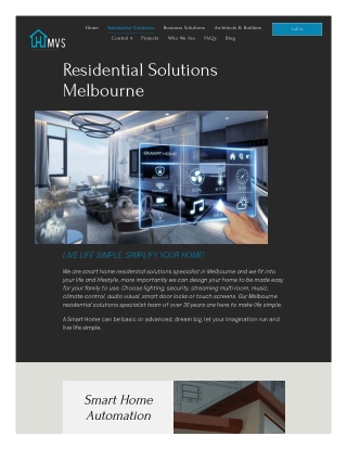 Residential Solutions Specialist in Melbourne