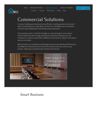 Commercial Solutions Specialist in Melbourne