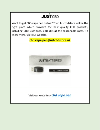 cbd vape pen|Justcbdstore.uk