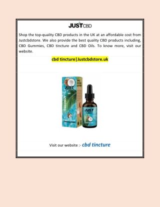 cbd tincture|Justcbdstore.uk