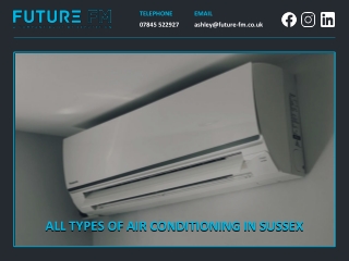 ALL TYPES OF AIR CONDITIONING IN SUSSEX
