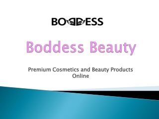 Boddess Beauty - Premium Cosmetics and Beauty Products Online