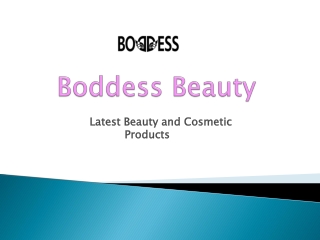 Boddess Beauty - Best Makeup and Cosmetic Products