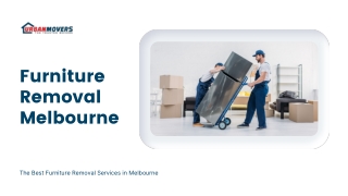 Furniture Removal Melbourne - Urban Movers
