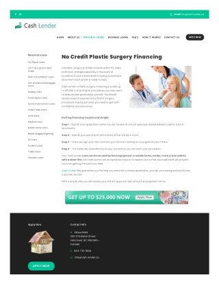Plastic-surgery-financing