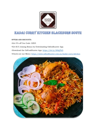 Kadai Curry Kitchen Blackburn South
