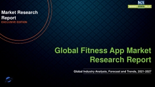 Fitness App Market is expected to reach USD 12.2 billion by 2025