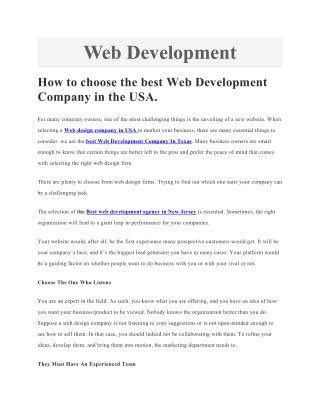 Best Online Advertising Companies In Texas