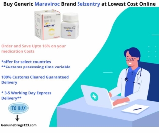 Buy Generic Maraviroc Brand Selzentry Online
