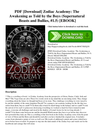 zodiac academy the awakening book buy