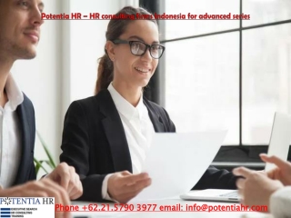 Potentia HR – HR consulting firms Indonesia for advanced series