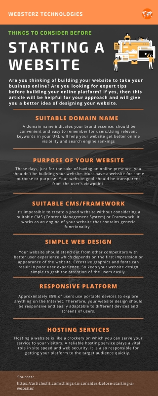 Things to Consider Before Starting a Website