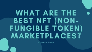 What Are The Best NFT (Non-Fungible Token) Marketplaces