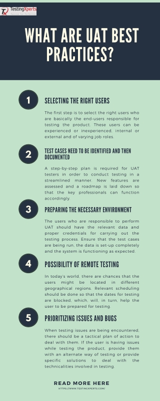 What are UAT best practices