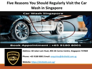 Five Reasons You Should Regularly Visit the Car Wash