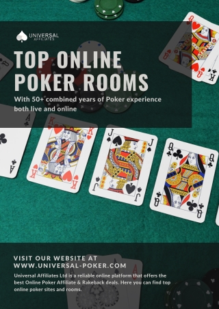 Top Online Poker Rooms