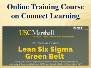 Online Training Course on Connect Learning