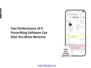 How Fast Performance of E-Prescribing Software Can Give You More Revenue