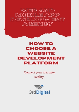 How To Choose A Website Development Platform