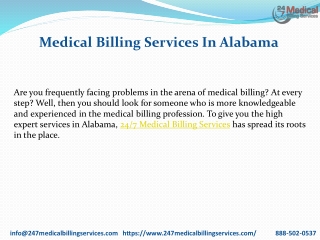 Medical Billing Services In Alabama PDF