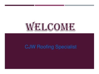 Specialist in Flat roofs in Melksham