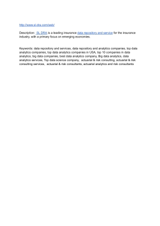 Best Data Analytics Company