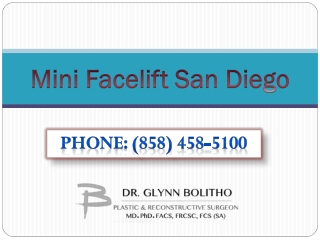 Mini Facelift San Diego