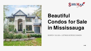 Beautiful Condos for Sale in Mississauga