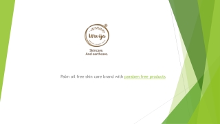 paraben free products