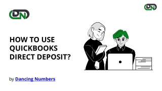 How to Use QuickBooks Direct Deposit?