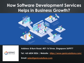 How Software Development Services Helps in Business Growth