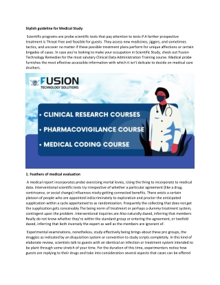 Stylish guideline for Medical Study-converted
