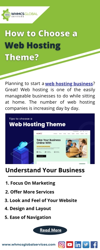 How to Choose a Web Hosting Theme?