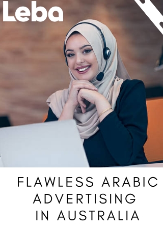 Flawless Arabic advertising in Australia