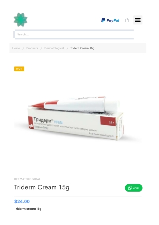 Triderm Cream 15g