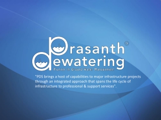 Prasanth Dewatering | Well Point Dewatering Contractors Chennai